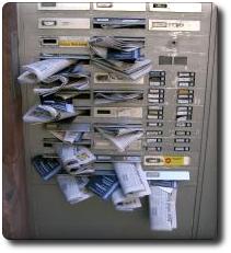 Stuffed mailboxes