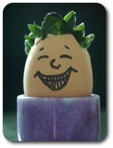 Laughing egg