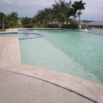 Pacific shore (pool side)