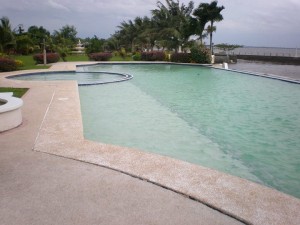 Pacific shore (pool side)