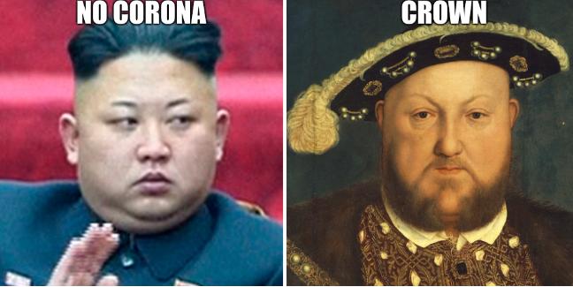 Henry VIII and Kim Yong Un