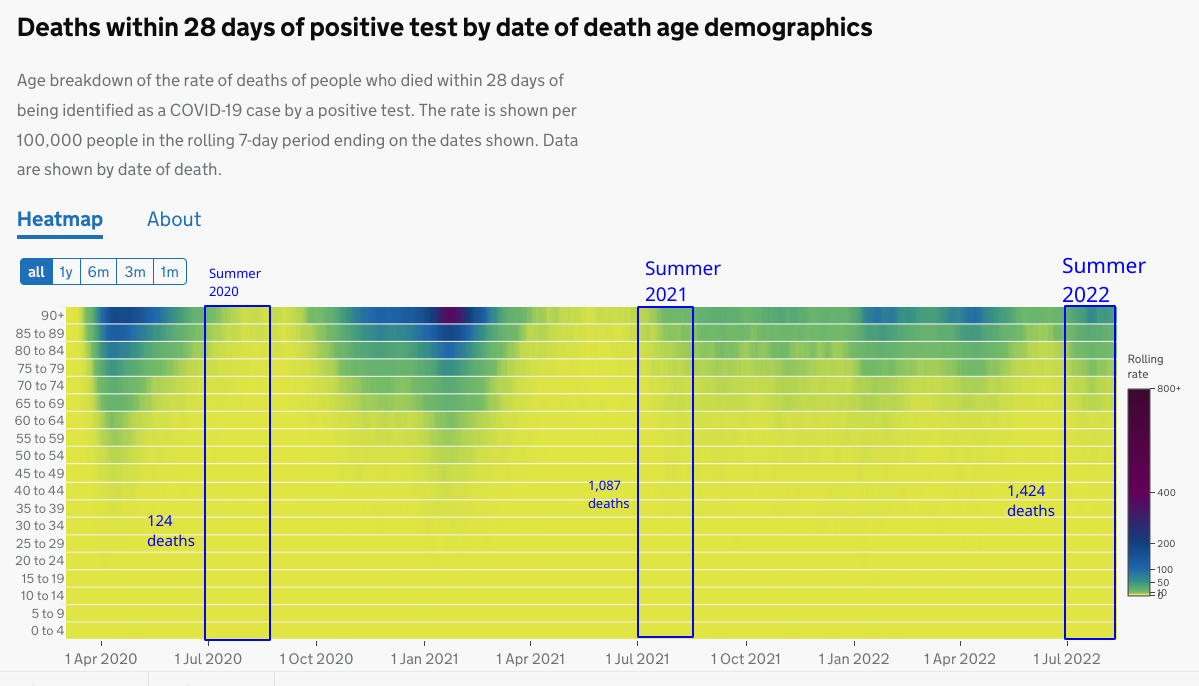 Summer 2020-2022 deaths
