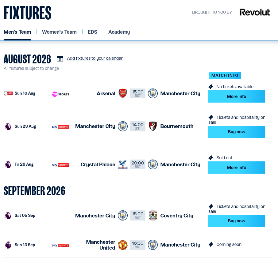 Fixtures