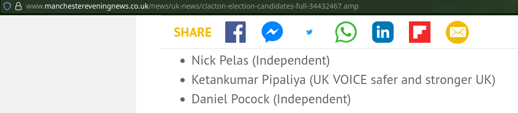 Daniel Pocock (Independent)
