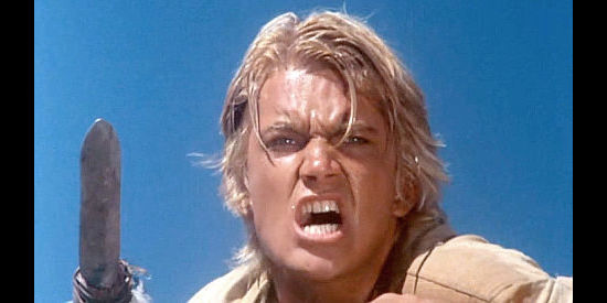 Sebastian Harrison as Shining Sky in White Apache (1987)