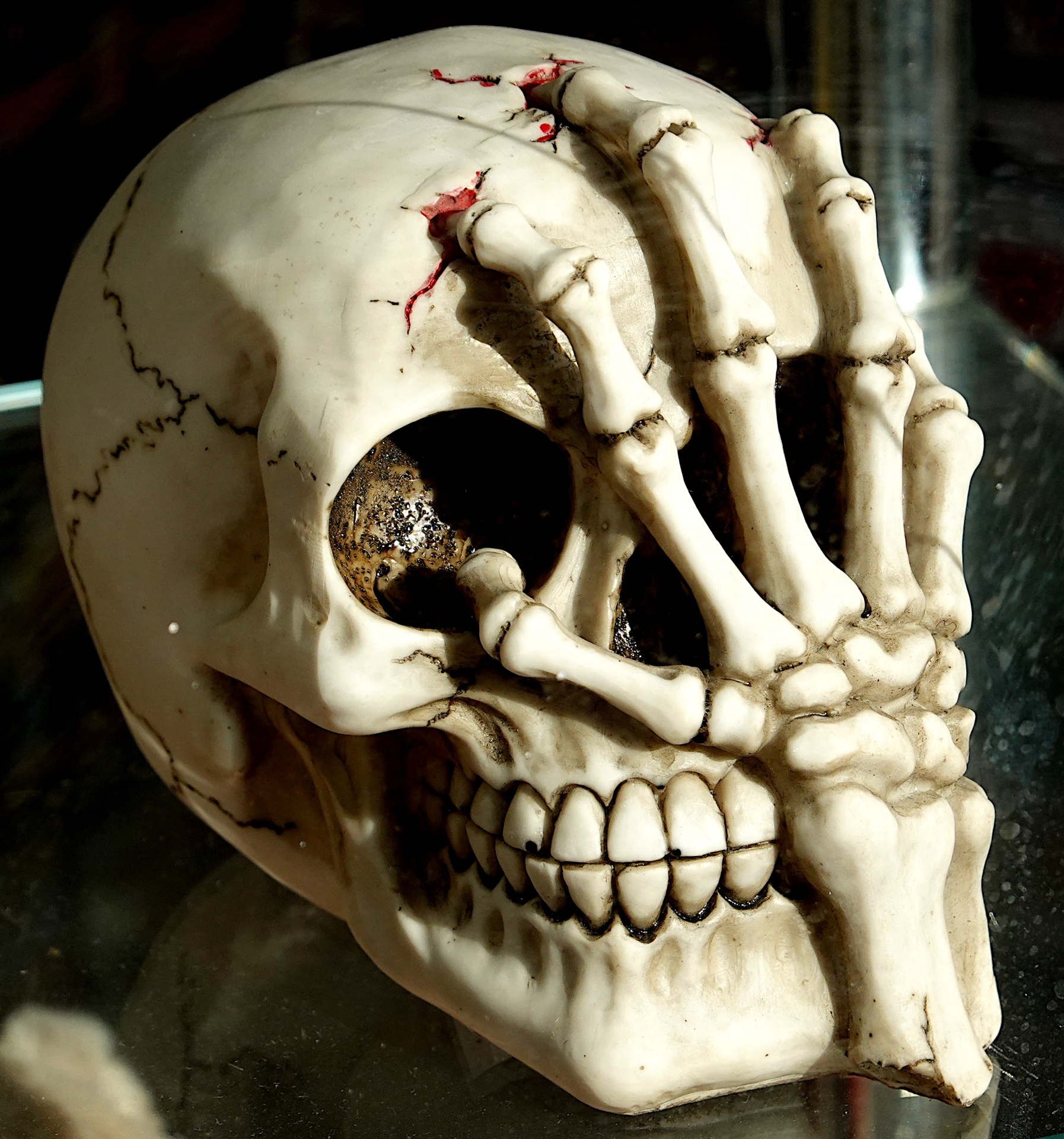 Facepalm Skull
