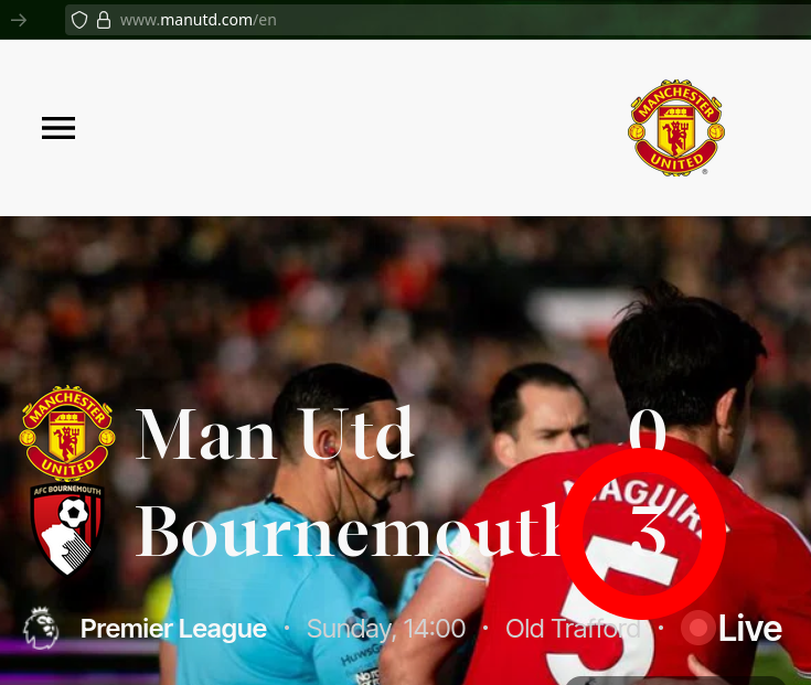 3-0 Man Utd